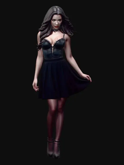 3D model for Moonlit Velvet