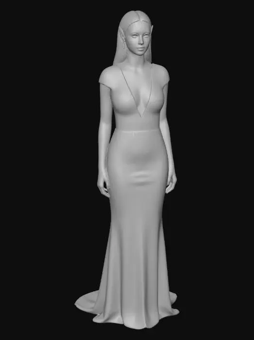 3D model for Starlit Elegance