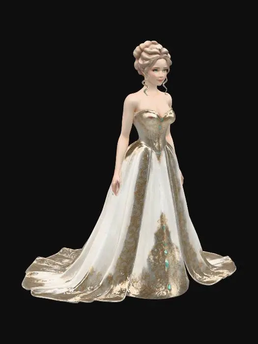 3D model for Gilded Grace