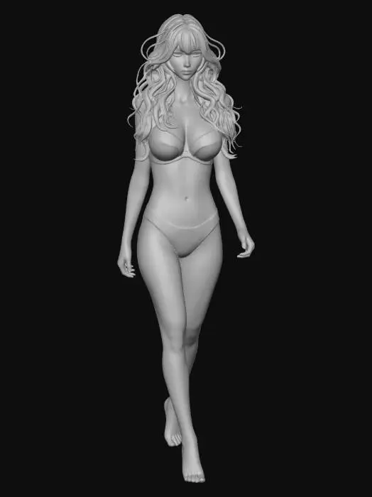 3D model for Ivory Lace Elegance