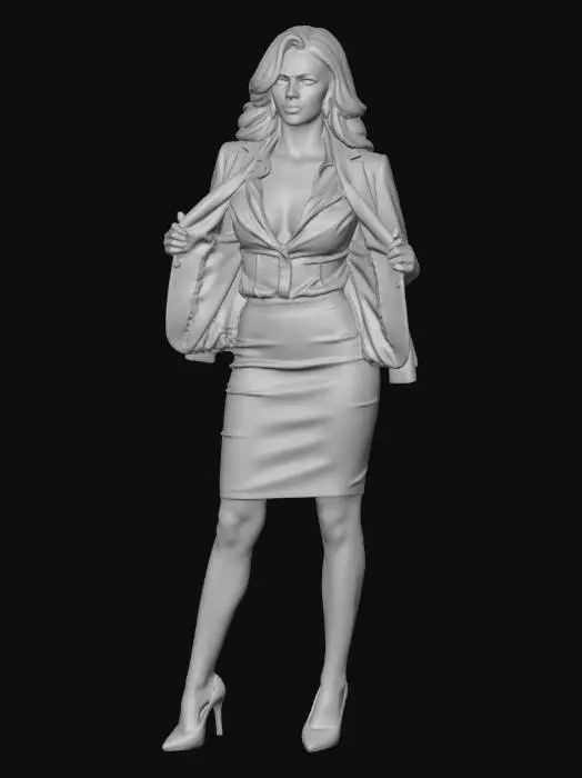 3D model for Executive Chic in Navy