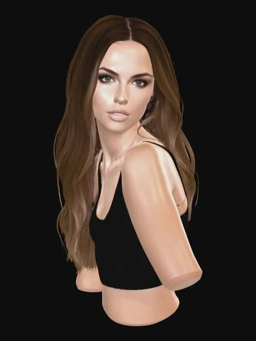 3D model for Golden Gaze