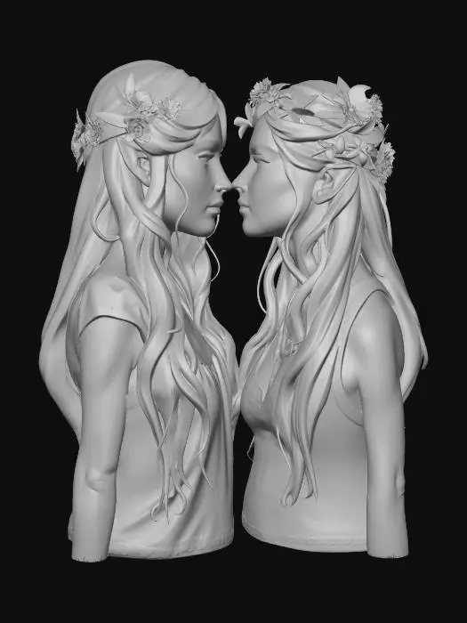 3D model for Whispers in Bloom