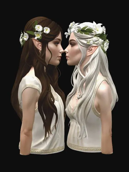 3D model for Whispers in Bloom