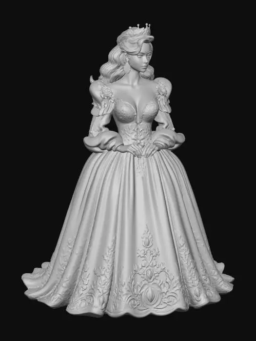 3D model for Moonlit Forest Bride