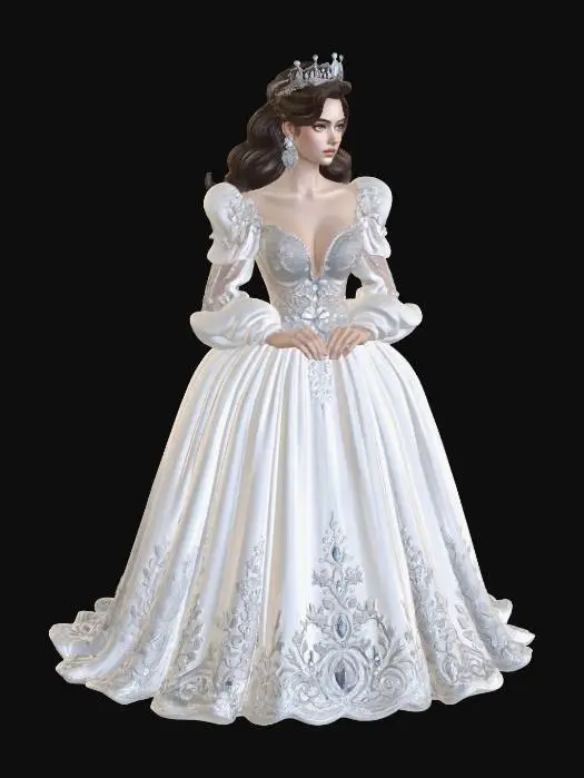 3D model for Moonlit Forest Bride