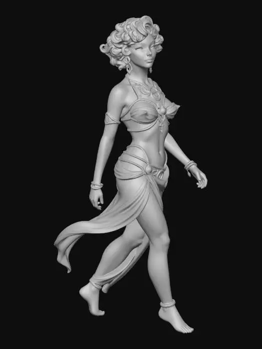 3D model for Gilded Goddess of the Circle