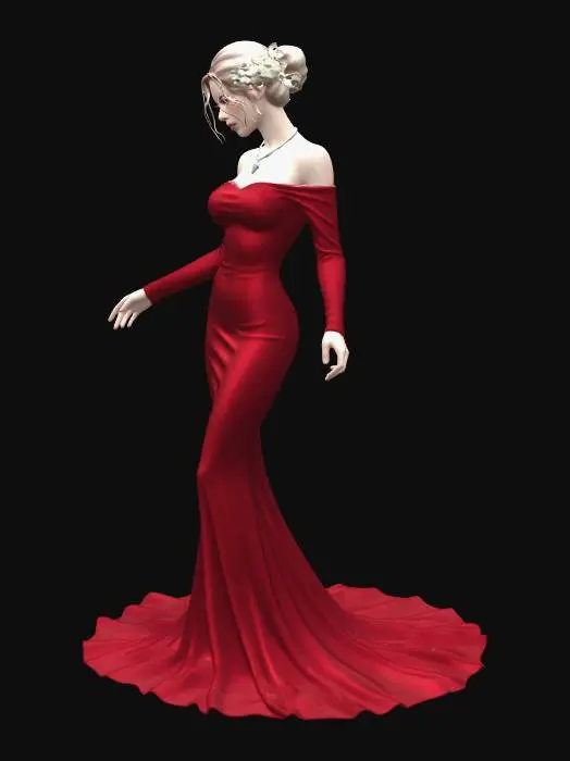 3D model for Azure Elegance