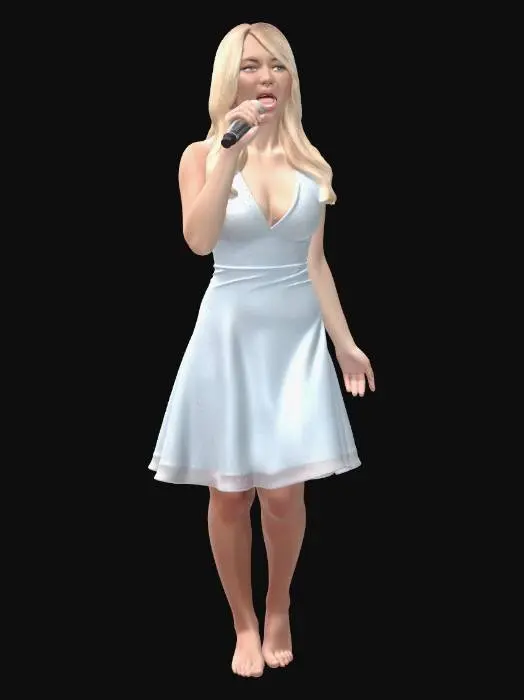 3D model for Sparkling Blue Serenade