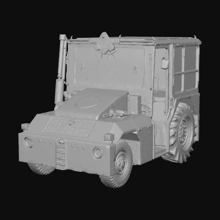 3D model for RAF Towing Tractor