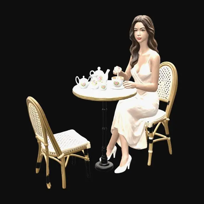 3D model for Tea in the Garden