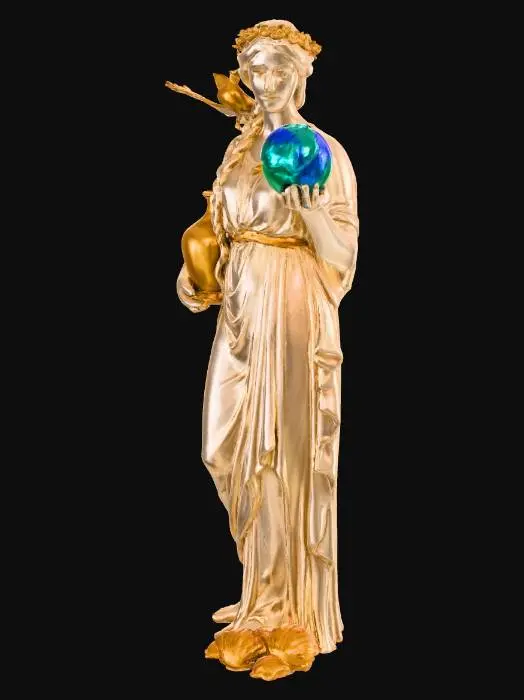 3D model for Harmony's Embrace.