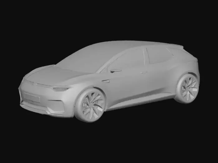 3D model for Iridescent Concept Car