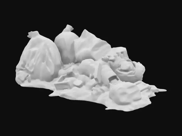 3D model for сделай просто кучу мусора