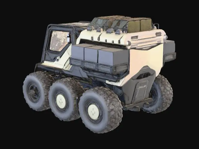 3D model for All-Terrain Rover