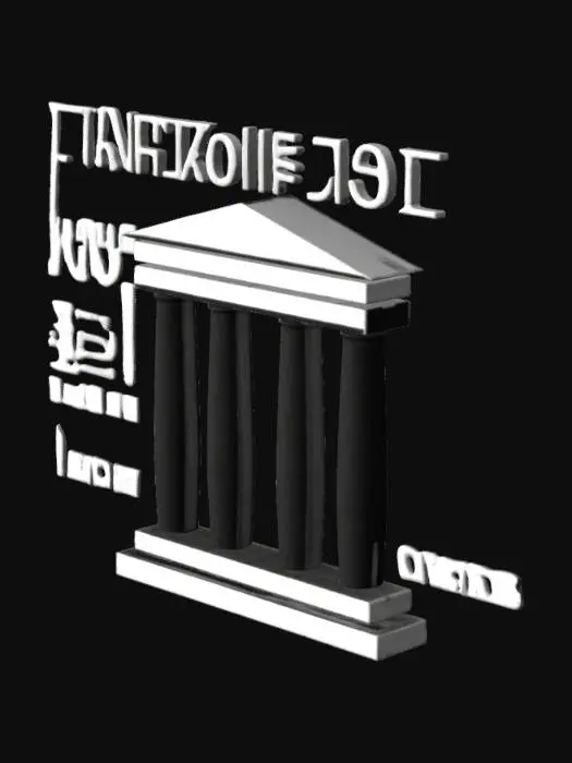 3D model for Internet Archive Logo