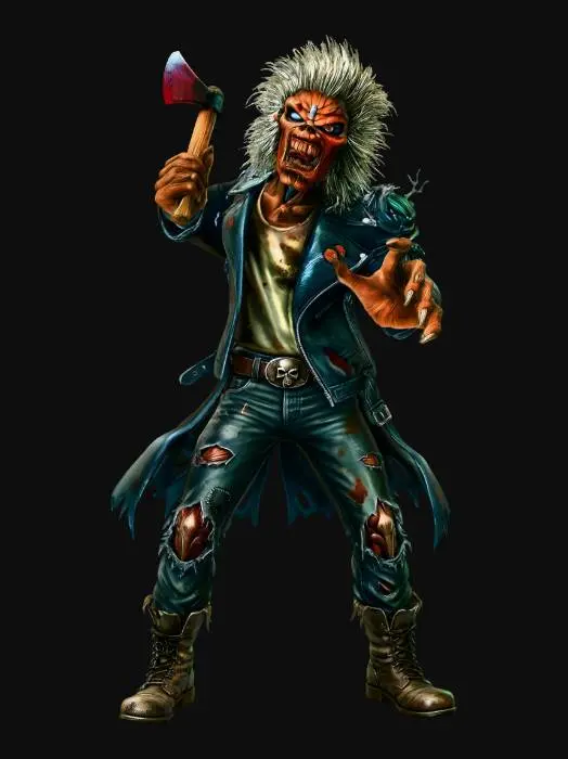 3D model for Eddie The Head with an axe - Iron Maiden