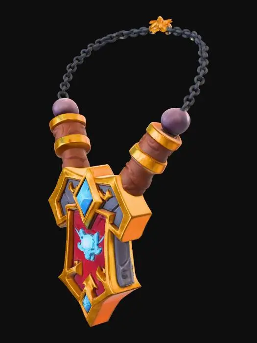 3D model for Embercrest Pendant