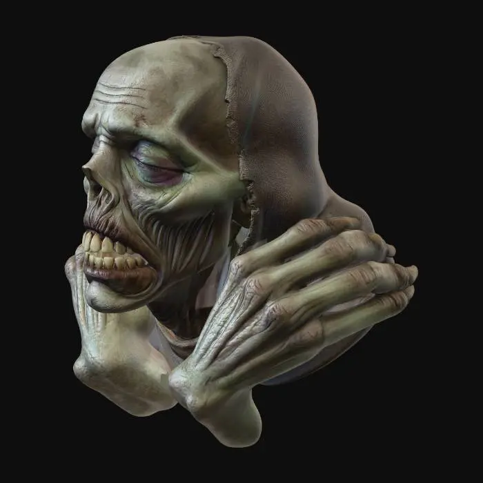 3D model for Hooded Revenant