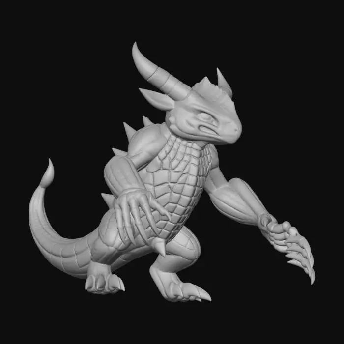 3D model for Flameclad Forgebeast