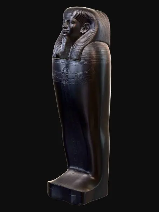 3D model for Black Granite Pharaoh Sarcophagus