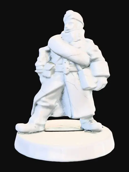 3D model for Winterbound Wanderer