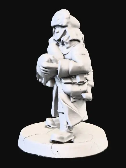3D model for Snowbound Soldier