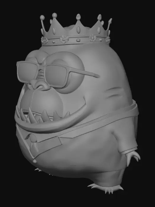 3D model for Dapper King