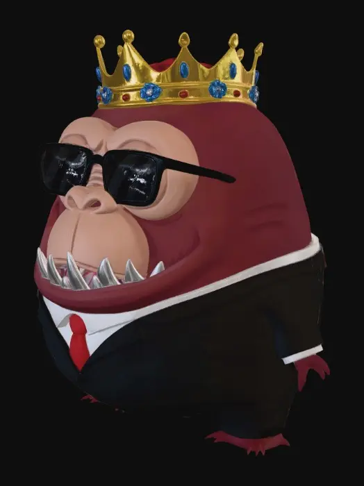 3D model for Dapper King