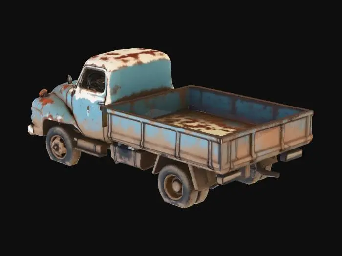 3D model for old dirty badford