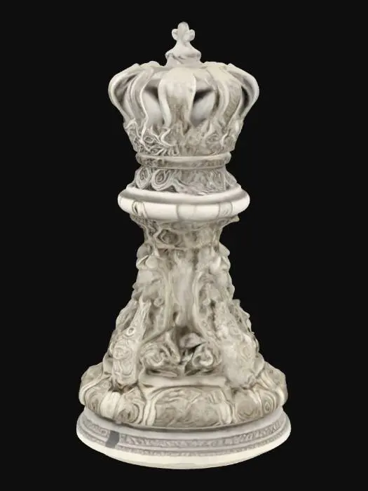 3D model for chess_king