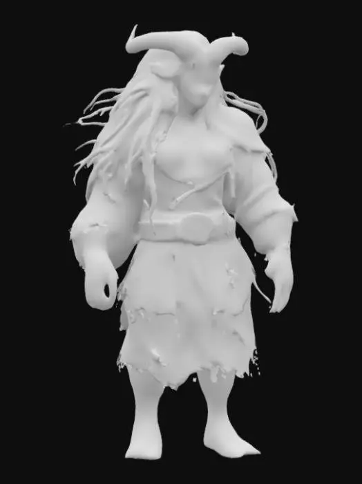 3D model for Mistress of the Abyss
