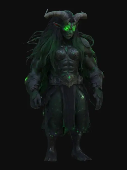 3D model for Mistress of the Abyss