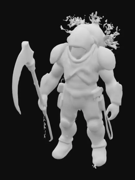 3D model for Cosmic Harvester