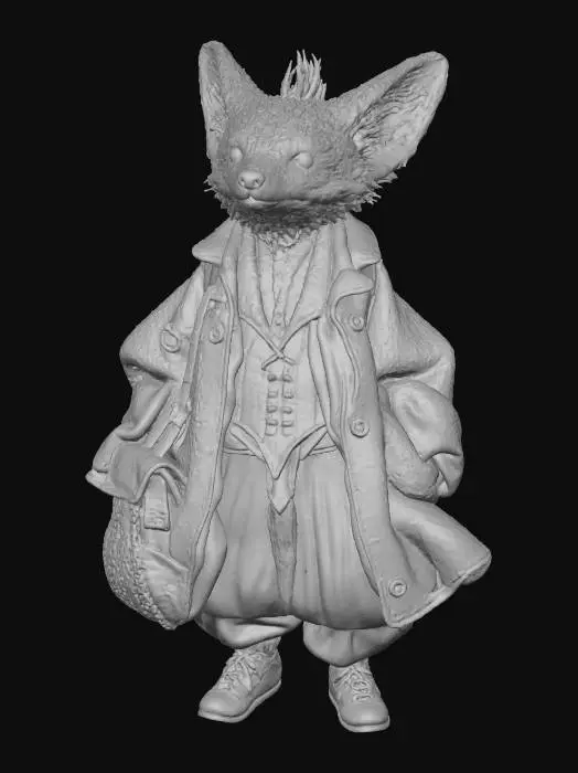3D model for Fable Fox Fashionista
