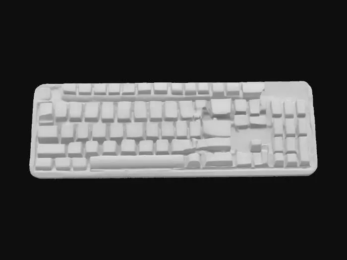3D model for rgb color keyboard
