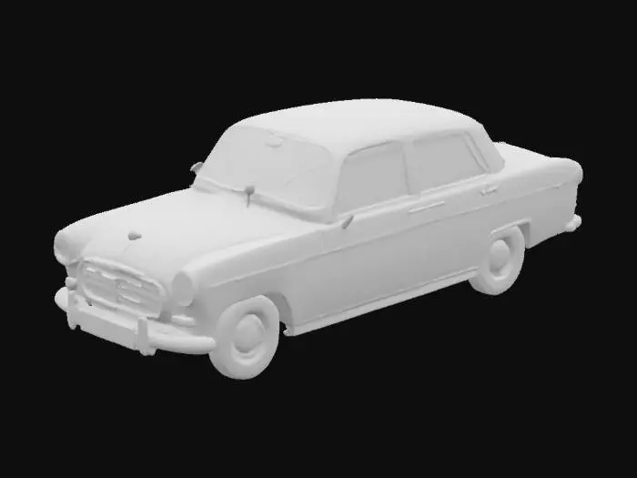 3D model for червоний йжигуль типу копейка (лада)
