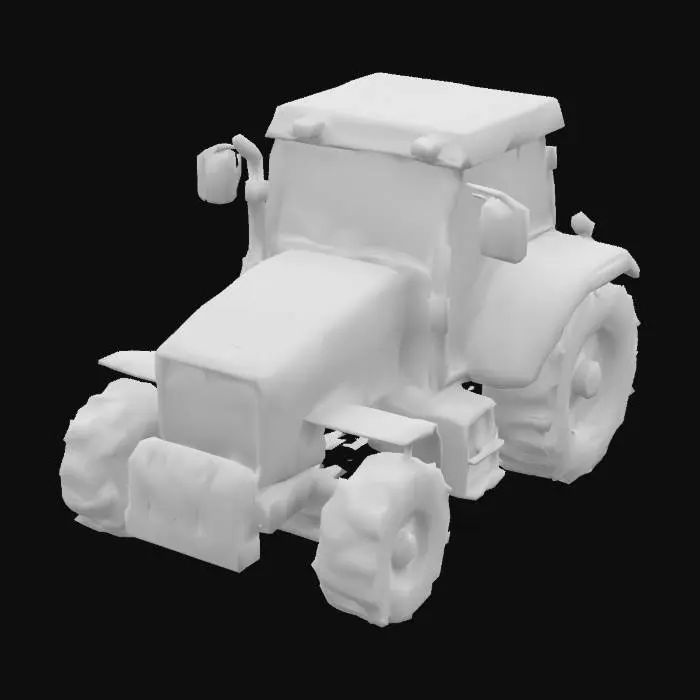 3D model for синий мотоблок (не трактор)
