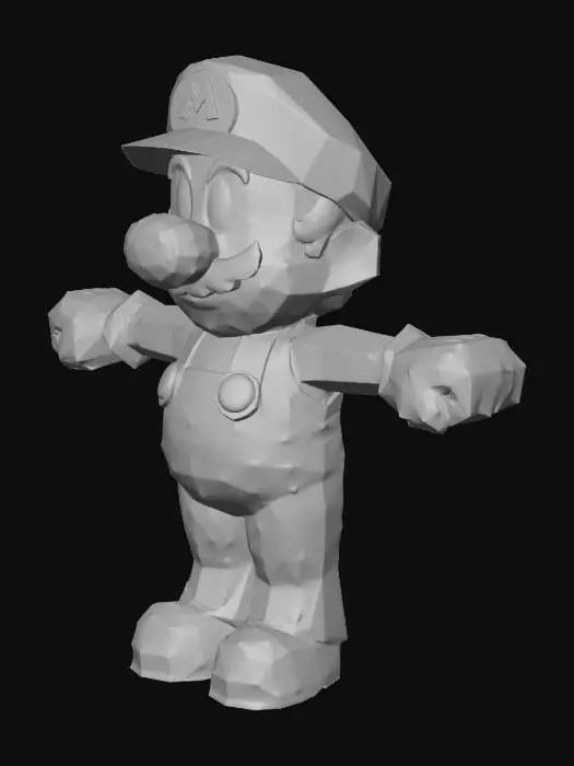 3D model for Mario 64 Render