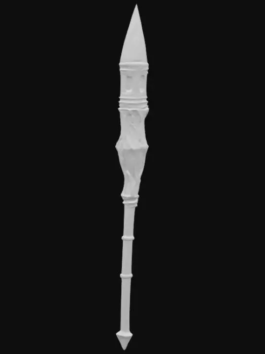 3D model for a realistic medieval feauturing spears
