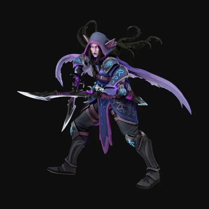 3D model for Mora, The Twilight Stabber