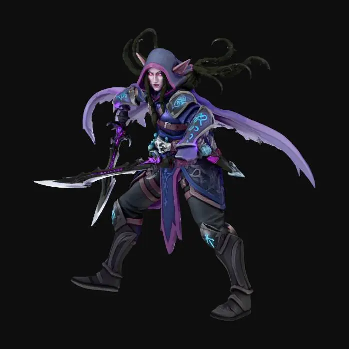 3D model for Mora, The Twilight Stabber