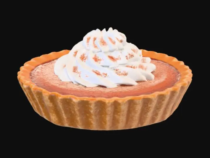 3D model for Pumpkin Whip Delight, #Thanksgiving#