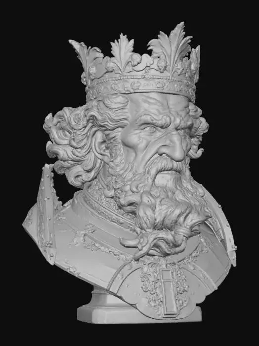 3D model for Majestic Monarch Bust