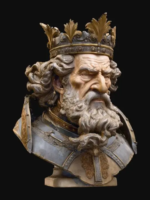 3D model for Majestic Monarch Bust
