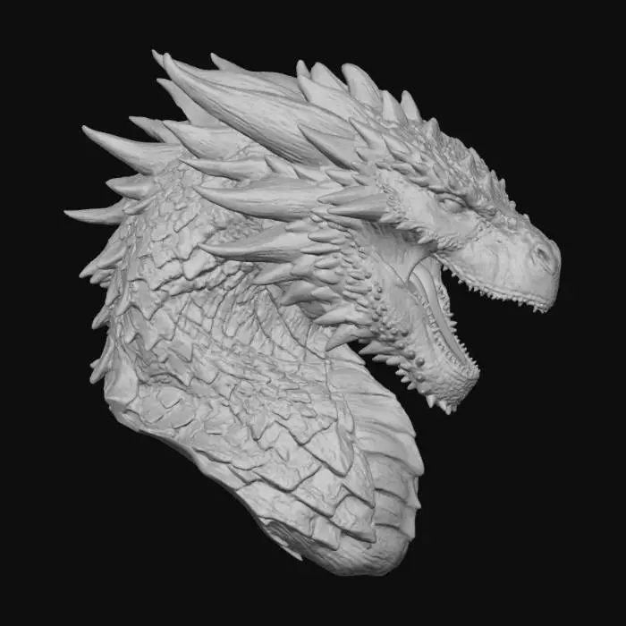 3D model for Ivory Majesty Draco