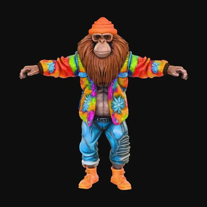 3D model for Urban Primate Style