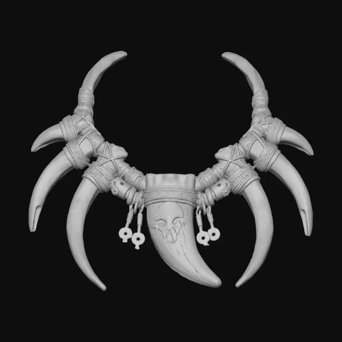 3D model for Ancient Warrior Necklace