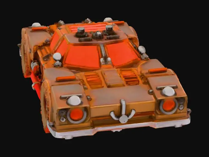 3D model for Night Racer Turbo