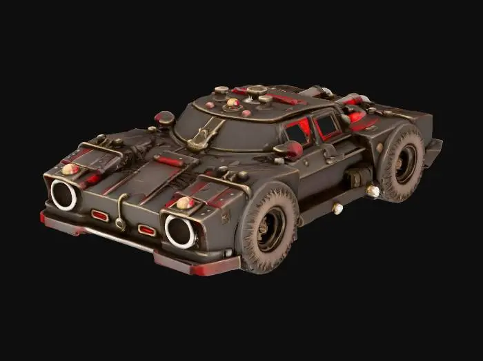 3D model for Night Racer Turbo